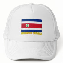 Costa Rica Flag Hats