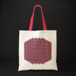 Costa Rica Flag Hearts Bag