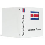 Costa Rica Flag Jewel binders
