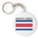 Costa Rica Flag Keychain