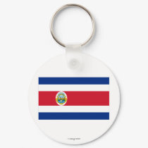 Costa Rica Flag keychains by Vexillophile Costa Rica Flag keychains
