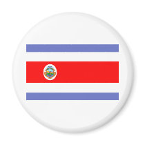 Costa Rica Flag magnets by CulturalPerspective3 Costa Rica Flag magnets