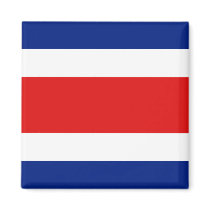 Costa Rica Flag Magnet by FlagAndMap Costa Rica Flag Magnet