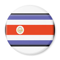 Costa Rica Flag magnets by jacinto888 Costa Rica Flag magnets