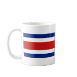 Costa Rica Flag ~ Map Mug