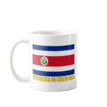 Costa Rica Flag Coffee Mug