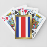 Costa Rica Flag Playing Cards playing cards