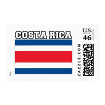 Costa Rica Flag Postage