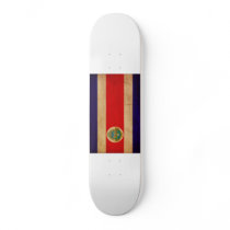 Costa Rica Flag Skate Deck