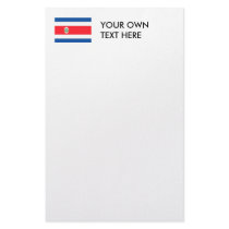 Costa Rica Flag stationery by flagshirts Costa Rica Flag stationery
