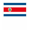 Costa Rica Flag T-shirt shirt