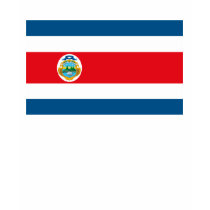 Costa Rica Flag T-shirt