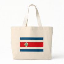 Costa Rica Flag Tote Bag