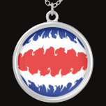 Costa Rica Gnarly Flag necklaces