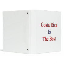 Costa Rica Is The Best Vinyl Binder