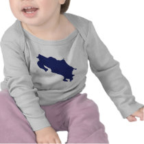 Costa Rica Map t-shirts