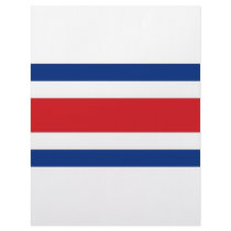 Costa Rica National Flag Letterhead Design