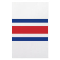 Costa Rica National Flag Stationery