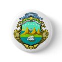 Costa Rica Official Coat Of Arms Heraldry Symbol buttons