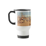 Costa Rica port with Coffee banana Ship Mug