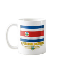 "Costa Rica Pride" Gift Ideas Mugs