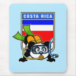This cute panda loves to go scuba diving off the coast of Costa Rica! It has such beautiful coral reefs and marine life! Panda wears double tanks, a scuba mask & reg, and green fins. What a cutie! A great gift for any scuba diver who loves to go to Cost Rica.