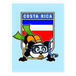 Costa Rica Scuba Diving Panda Post Card