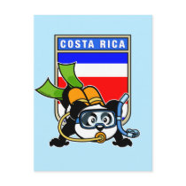 Costa Rica Scuba Diving Panda Post Card