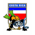 This cute panda loves to go scuba diving off the coast of Costa Rica! It has such beautiful coral reefs and marine life! Panda wears double tanks, a scuba mask & reg, and green fins. What a cutie! A great gift for any scuba diver who loves to go to Cost Rica.