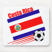Costa Rica Soccer Team Mouse Pad mousepad
