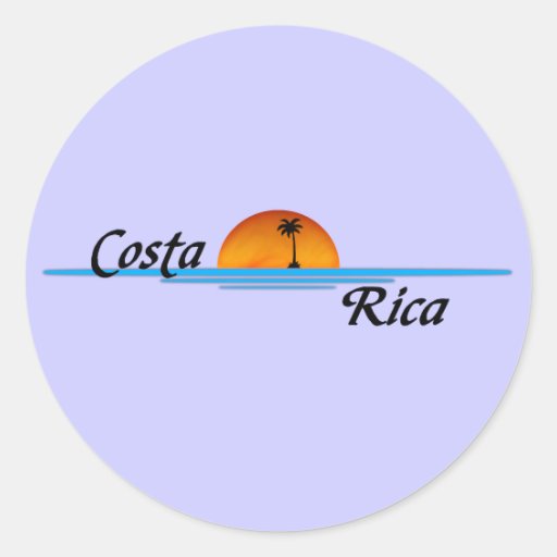 Costa Rica Sticker Zazzle