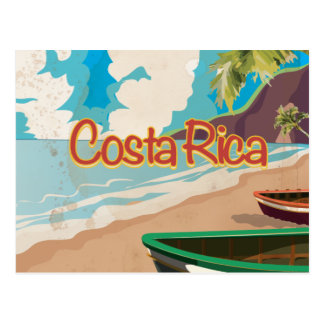 costa rica postcards postcard poster travel vintage gifts holiday zazzle