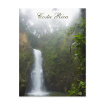 Costa Rica Waterfall Postcard