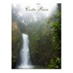 Costa Rica Waterfall Postcard