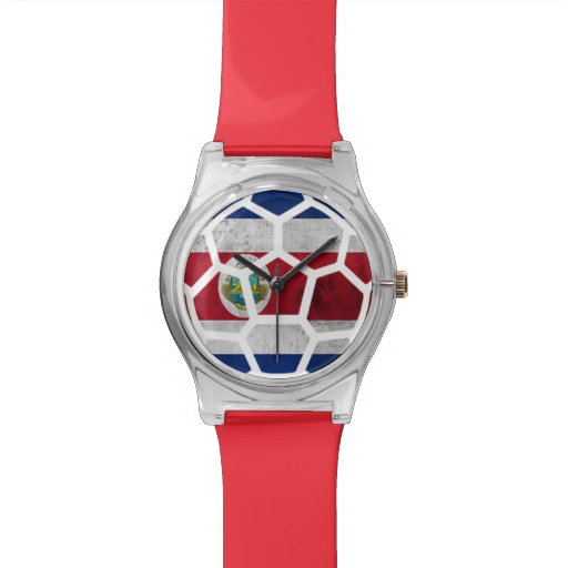 Costa Rica Red Designer Watch