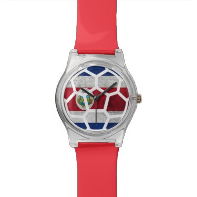 Costa Rica Red Designer Watch