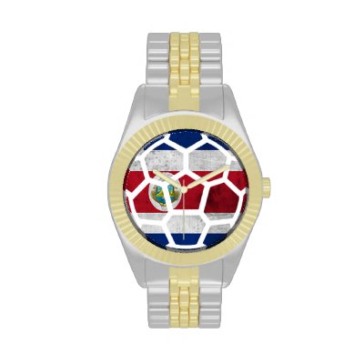 Costa Rica Gold and Silver Tone Watch