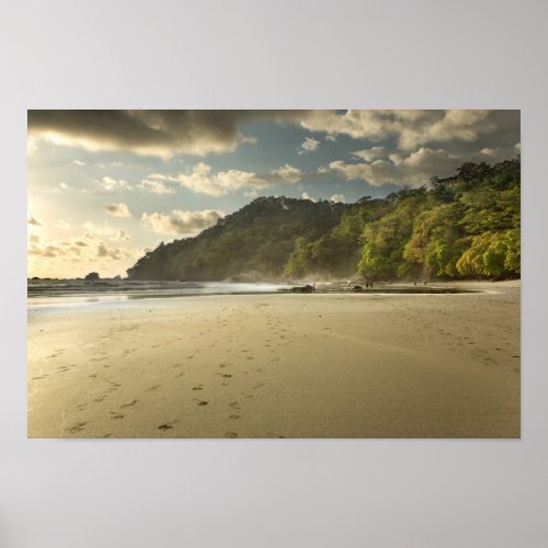 Costa Rican Beach at Sunset Posters