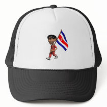 Costa Rican Boy hats by worldtees Costa Rican Boy hats