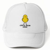 Costa Rican Chick hats by chicktshirts8 Costa Rican Chick hats
