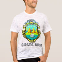 Costa Rican Emblem t-shirts by FlagStore Costa Rican Emblem t-shirts