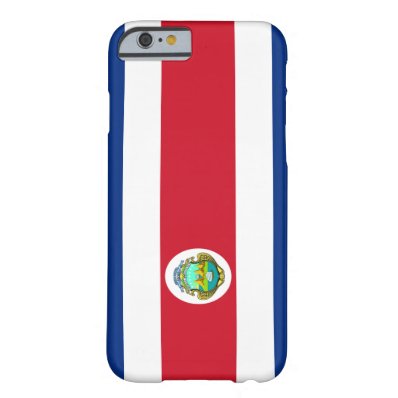 Costa Rican Flag iPhone 6 case