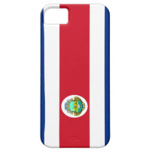 Costa Rican Flag iPhone Case iPhone 5 Cases