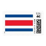 Costa Rican Flag Postage Stamp