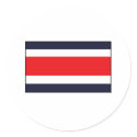Costa Rican Flag T-shirts and Gifts stickers