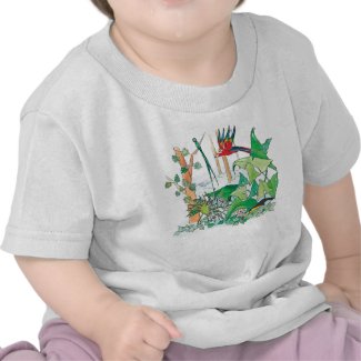 Costa Rican Jungle Infant T shirt