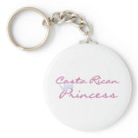Costa Rican Princess Keychain