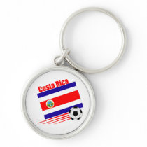 Costa Rican Soccer Team Keychain keychain