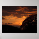 Costa Rican Sunset III posters