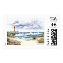 "Costa y faro" postage by Alejandro "Costa y faro" postage